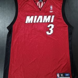 Vintage Dewayne Wade Miami Heat jersey.